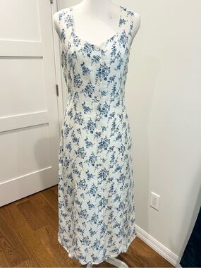 Blu Pepper Floral Sleeveless Midi Sun Dress
